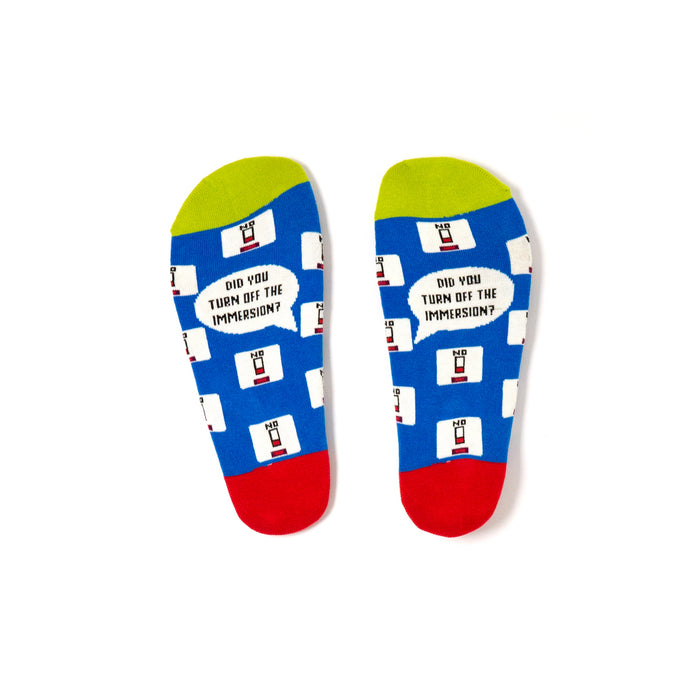 Did you turn off the Immersion Socks