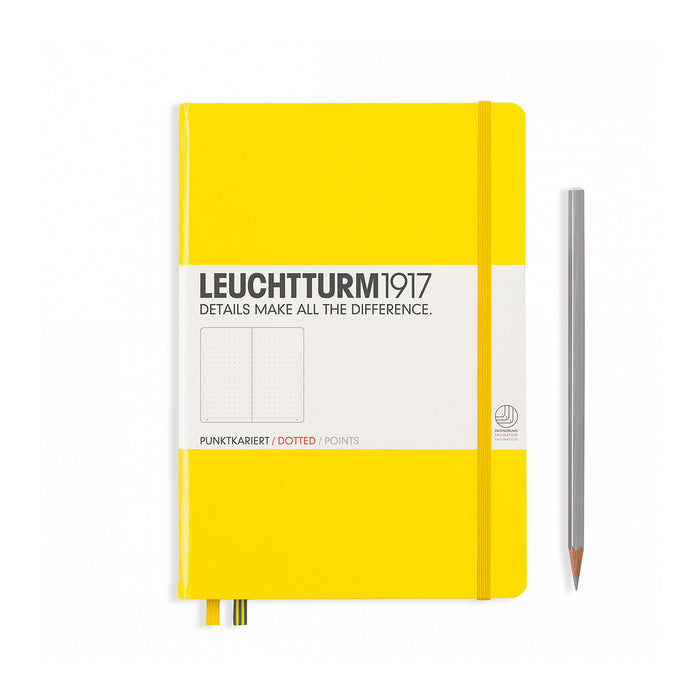 A5 Yellow Dotted - Hardcover Leuchtturm1917 Notebook