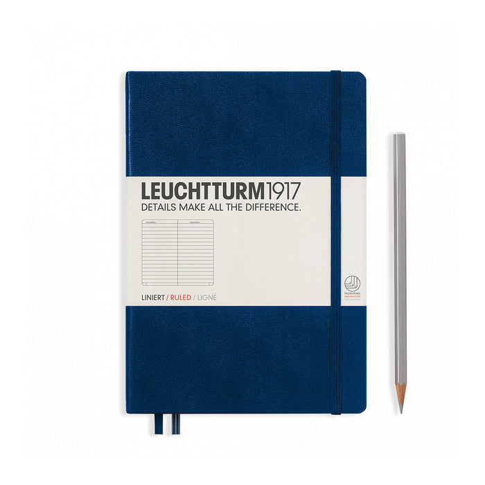 A5 Navy Ruled - Hardcover Leuchtturm1917 Notebook