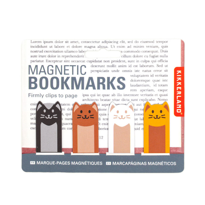 Magnetic Bookmark Cats
