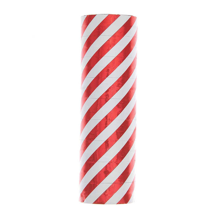 Red & White Striped Streamers