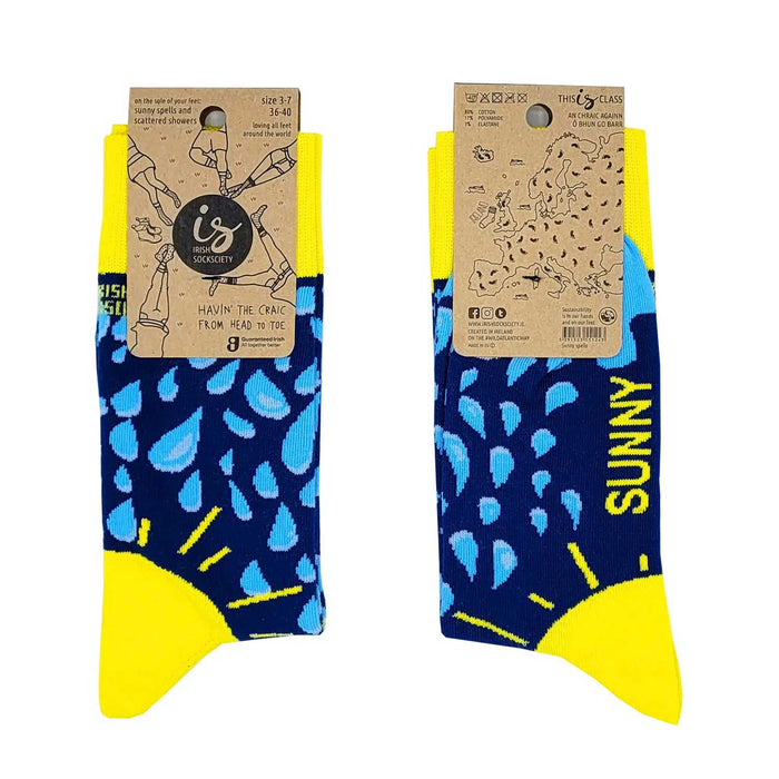 Sunny Spells & Scattered Showers Socks
