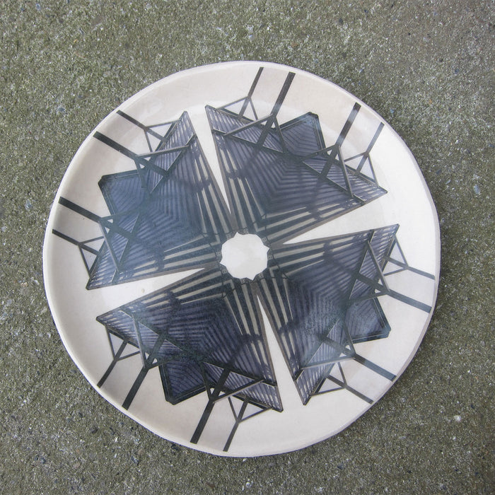 Handcrafted Art Display Plates by Tig