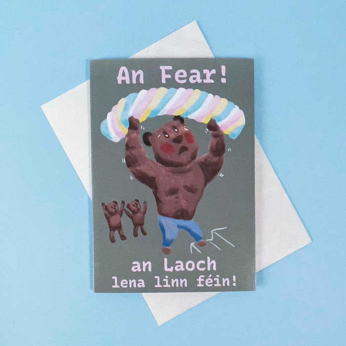 An Fear! An Laoch Lena Linn Féin!