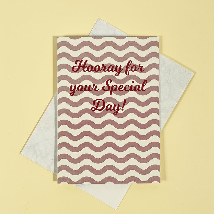 Hooray for your Special Day!