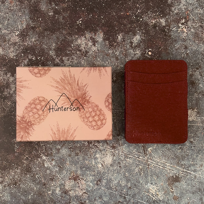 Hunterson Magic Coin Wallet - Vegan Mulberry