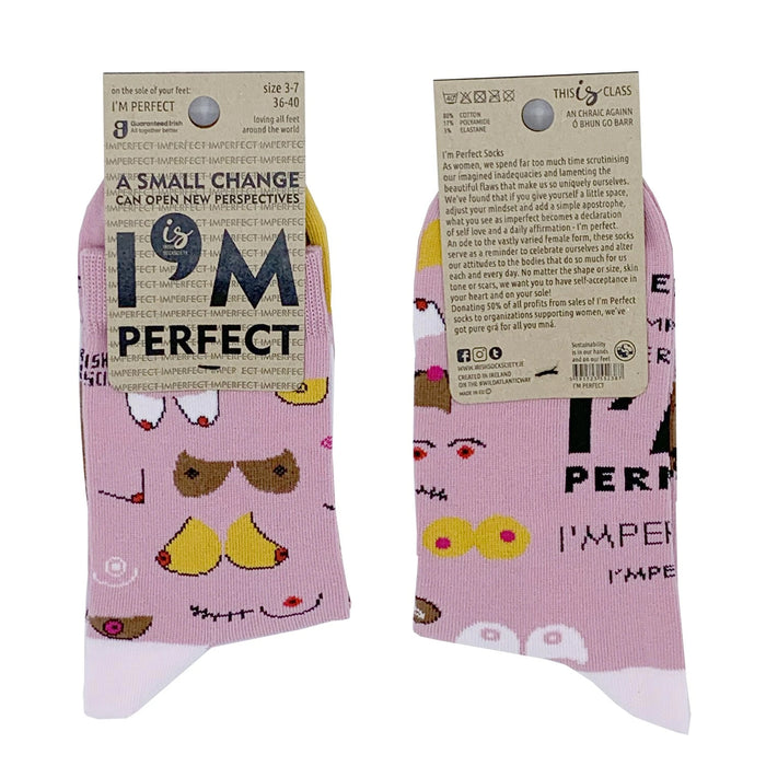 I'm perfect socks