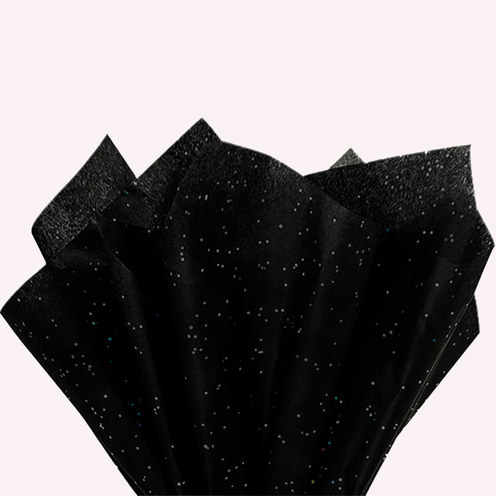 Black Iridescent Tissue Paper