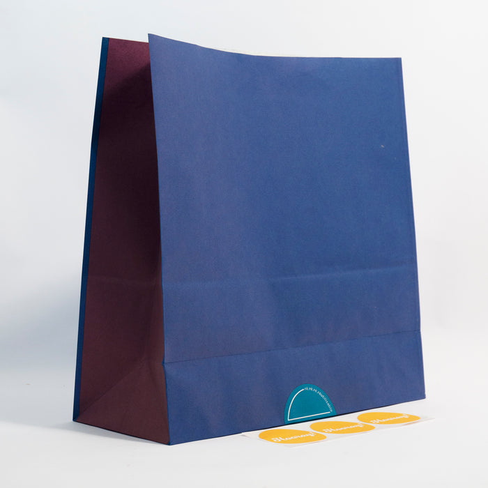 Large Zero Waste Gift Bags - Deep Navy