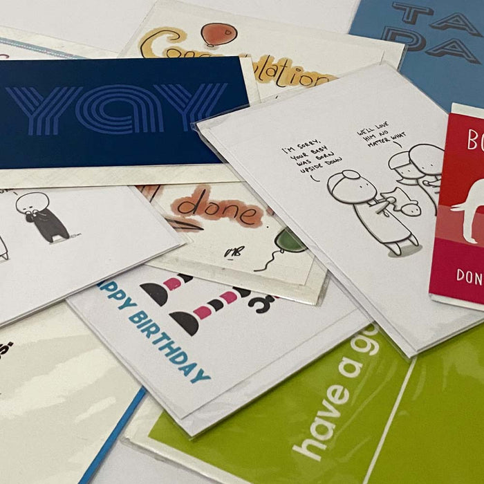 Lucky Dip - 4 Assorted Greeting Cards