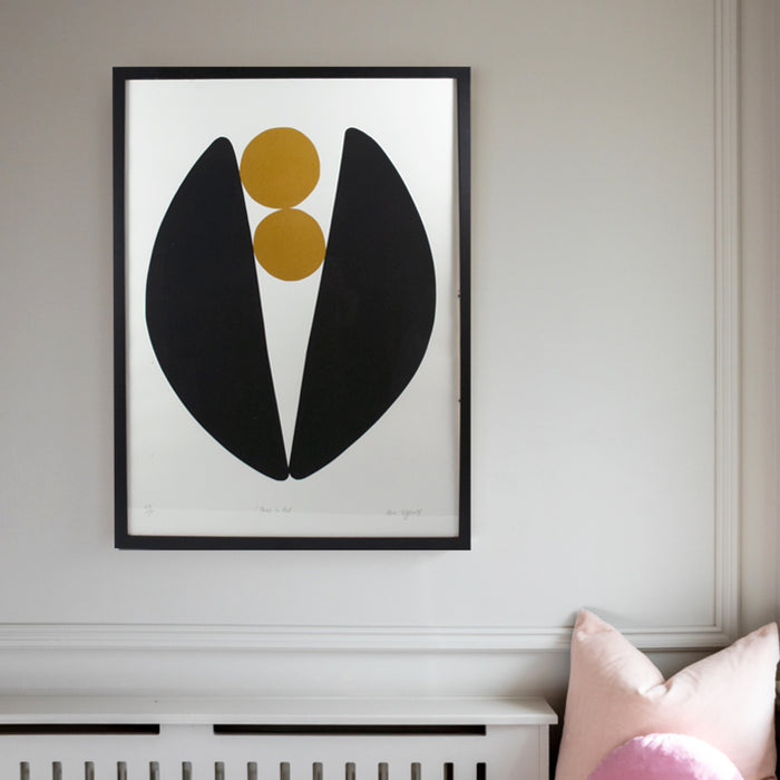 Peas in a Pod Screenprint - Unframed - by Alice Fitzgerald