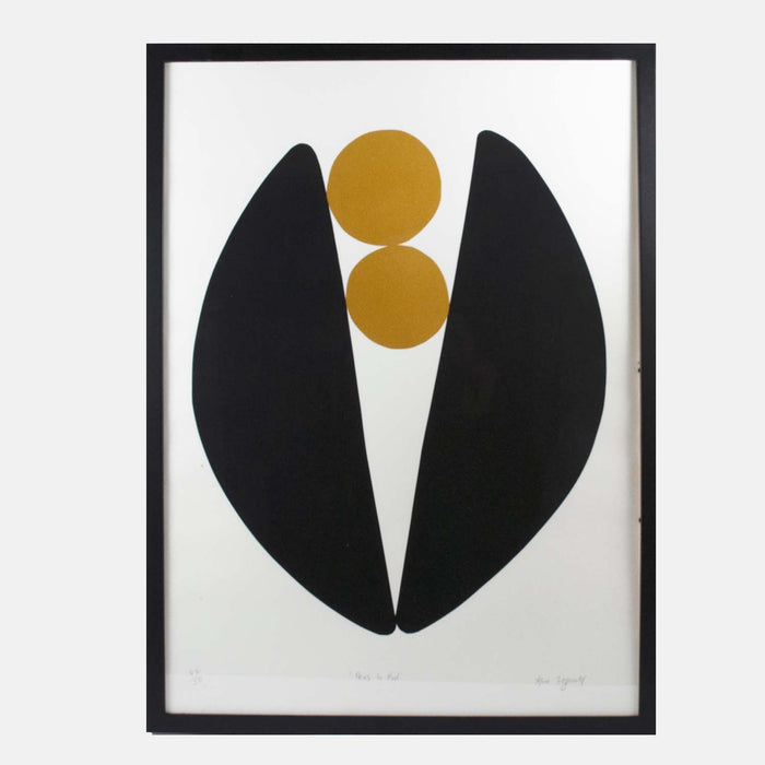 Peas in a Pod Screenprint - Unframed - by Alice Fitzgerald