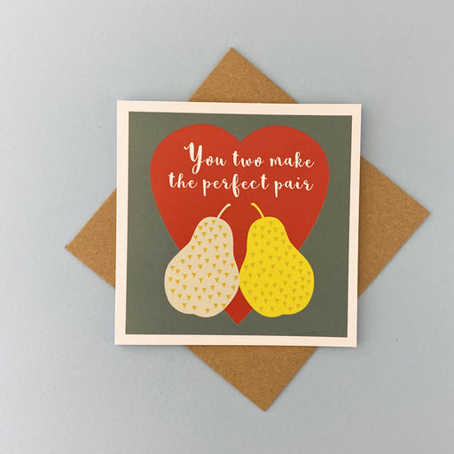 two pears - the perfect pear card by lainey k
