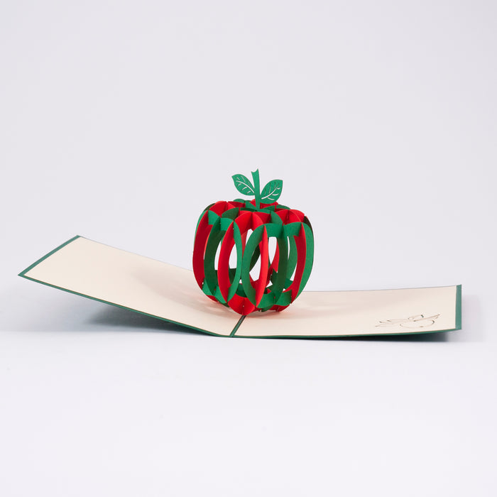 Thank You Teacher - Apple Pop Up Card
