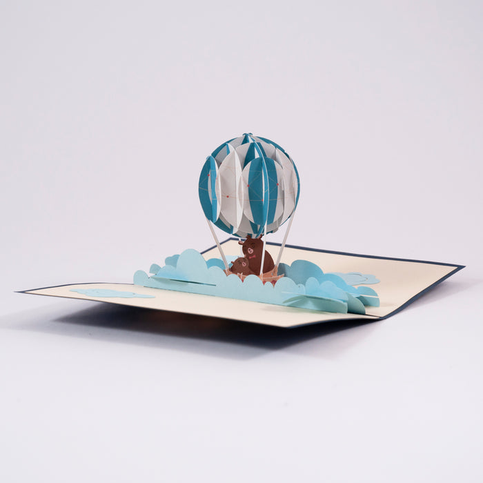 Happy Father's Day Balloon Pop Up Card