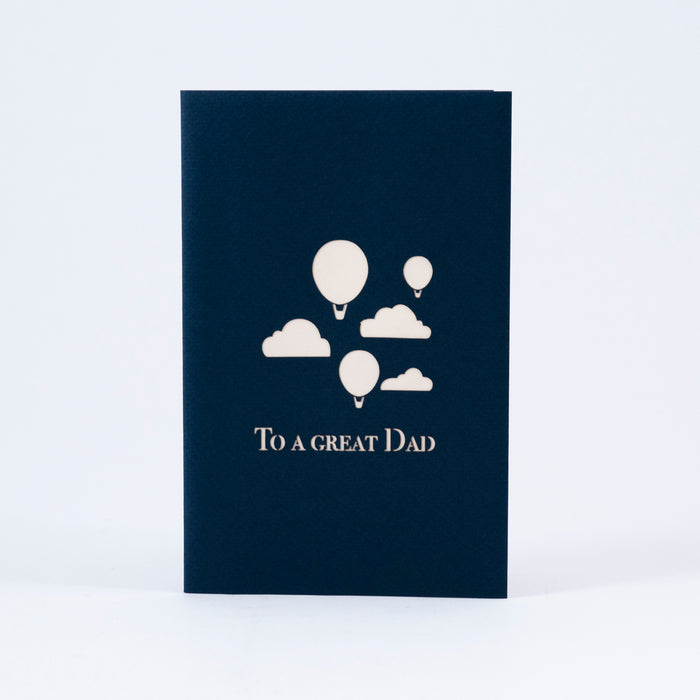To a Great Dad Pop Up Card