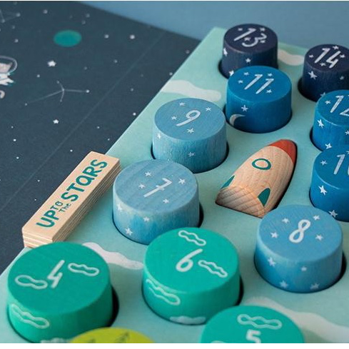 Up To The Stars - building block game